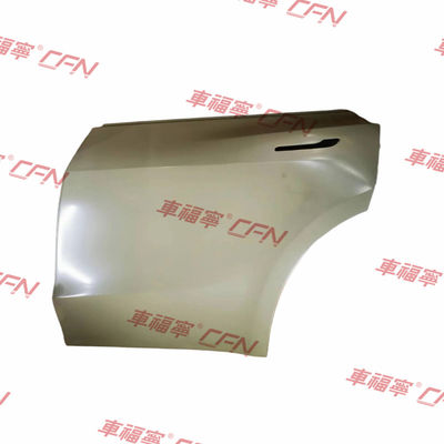 EV Car Left Rear Door - Black E-Coated Steel - 120x95x25cm