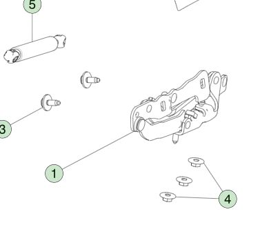 Tesla Model 3 2021 Right Hand Trunk Hinge 1551481-00-E