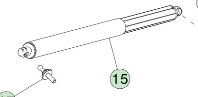 LIFTGATE GAS STRUT LEFT HAND 6006608-00-B FOR MODEL S 2012-2021