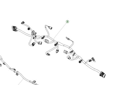 Tesla Model 3 2020 FEM Harness Assembly 1567961-00-A Black