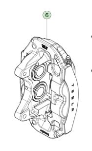 Tesla Model 3 Left Front Brake Caliper 8008202-00-A 2017-2023