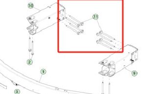M10-1.5X157 HF Bolt for Tesla Model 3/Y 1120775-00-A 1200MPa