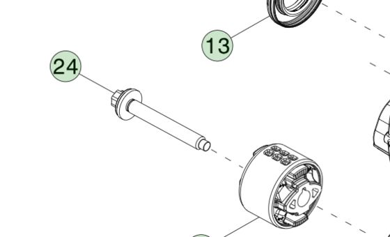 M12-1.75X99 HF Bolt for Tesla Model 3/Y 2017+ | 1461643-00-A