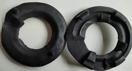 Tesla Model 3/Y Rear Coil Spring Isolator Pad Cover 90mm x 14mm Black