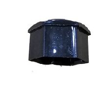 Matte Black Wheel Nut Cover for Tesla Model S/3 22mm 15mm ABS Plastic