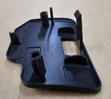 Tesla Model S 2021+ LH Rear Bumper Bracket 145x40x3mm Black