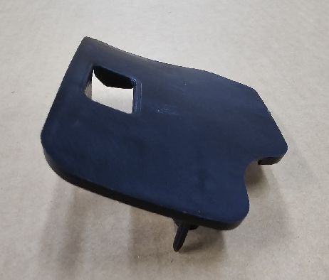 Tesla Model S 2021+ LH Rear Bumper Bracket 145x40x3mm Black