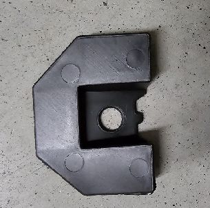 Tesla Model S 2021+ Rear Bumper Bracket LH 130mm x 35mm