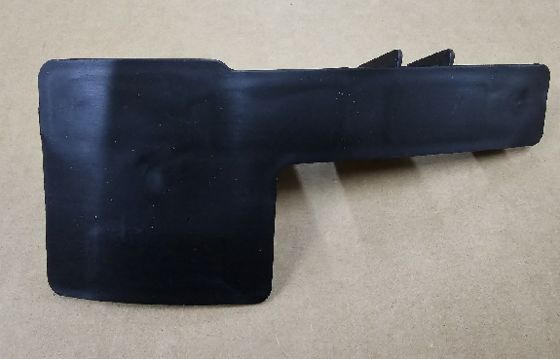 Tesla Model X 2021 Left Fog Light Holder 18x9x5cm Black ABS