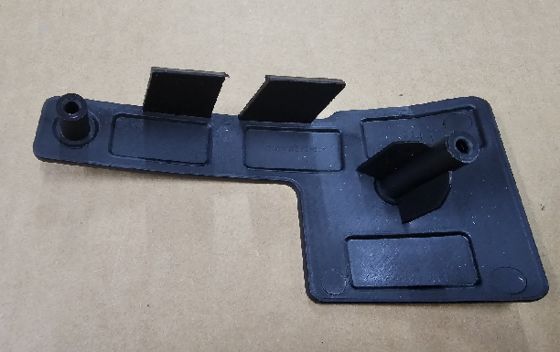 Tesla Model X 2021 Left Fog Light Holder 18x9x5cm Black ABS